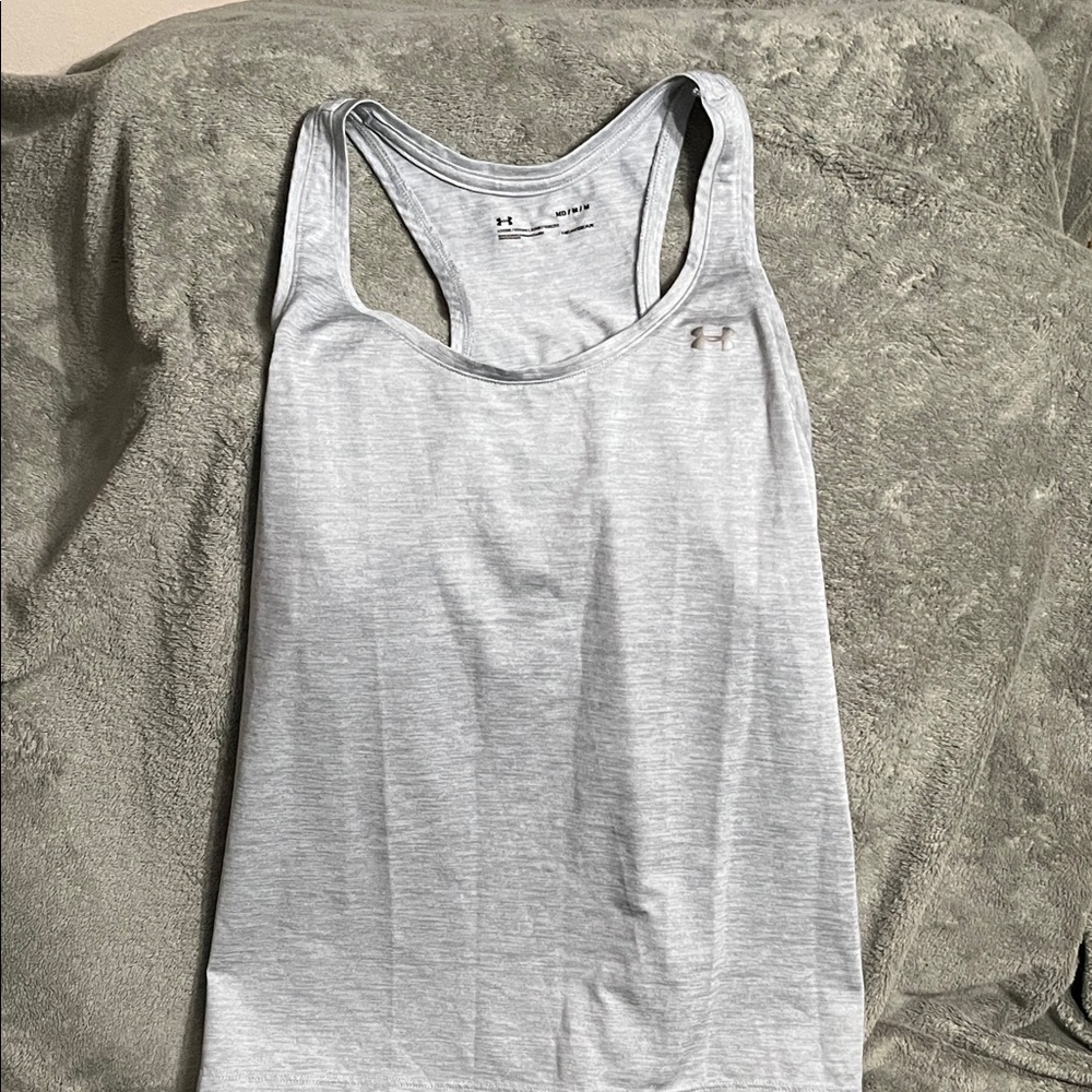 Under Armour Women's Heather Gray Tank Top